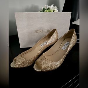 Jimmy Choo Glitter Heels